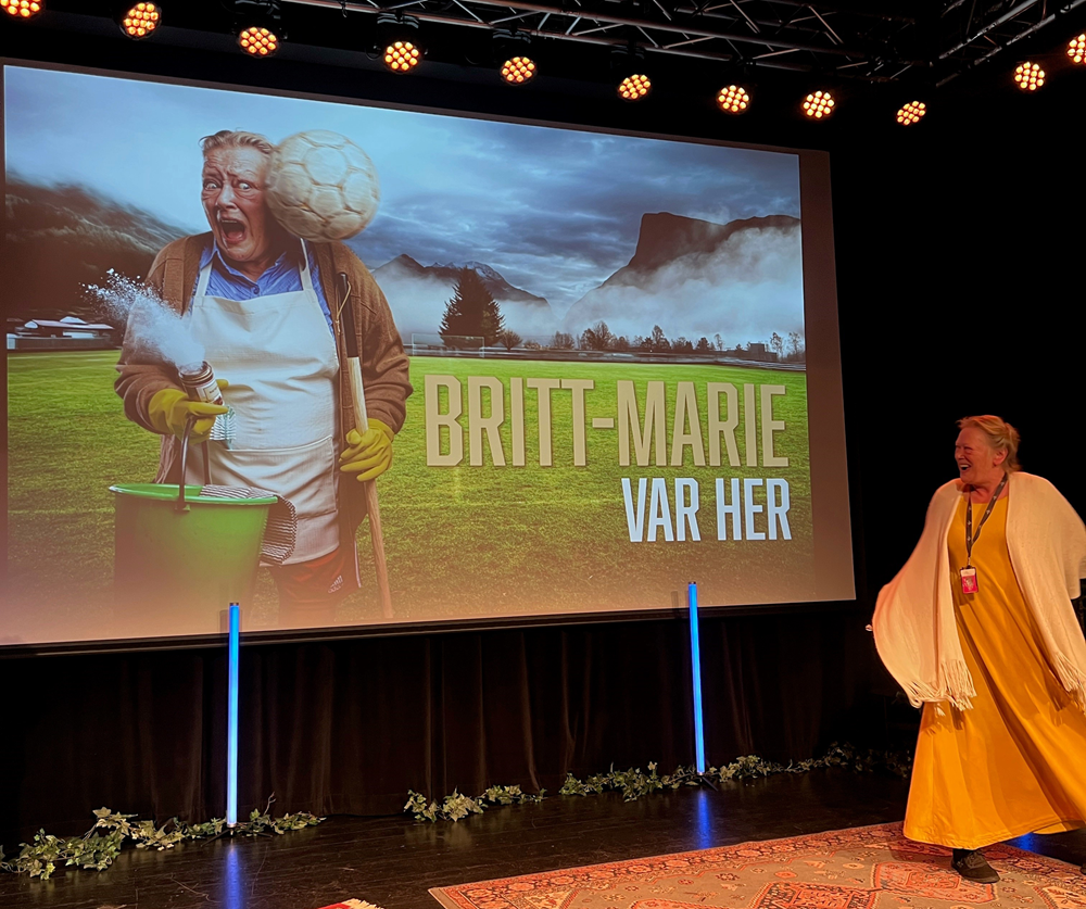 Astrid Overaa skal spille Britt-Marie Astrid Overaa skal spille Britt-Marie